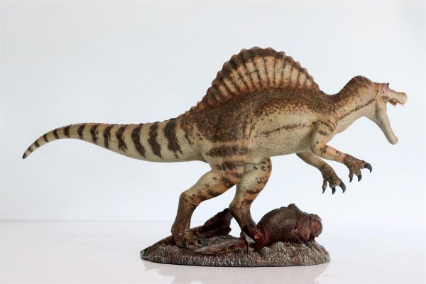 Nanmu 本心楠改 スピノサウルス 2.0版 法老 限定版 大きい 肉食 恐竜 フィギュア PVC 大人のおもちゃ 模型 プレゼント プレミアム 42cm級_画像2