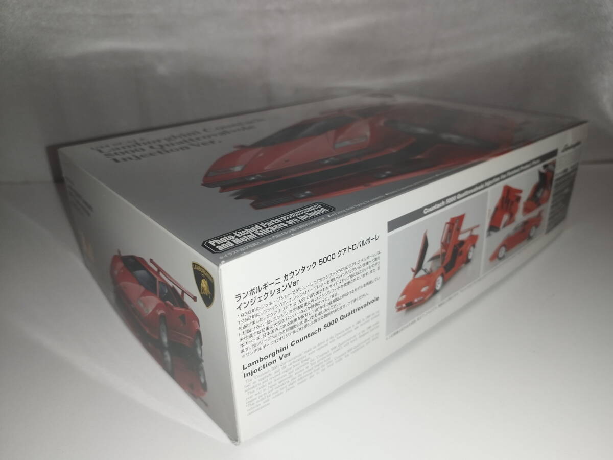 [ не использовался товар ] Aoshima 1/24 Lamborghini счетчик k5000QV *88 The * лучший машина серии No.18