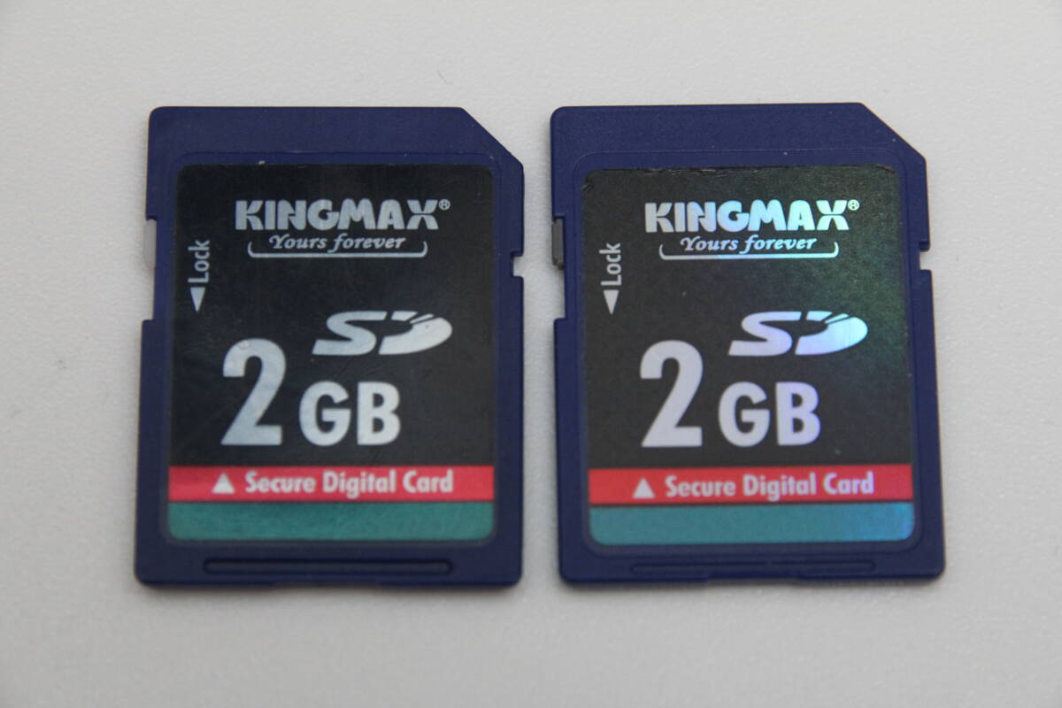 2GB SDカード KINGMAX ●2枚セット●の画像1