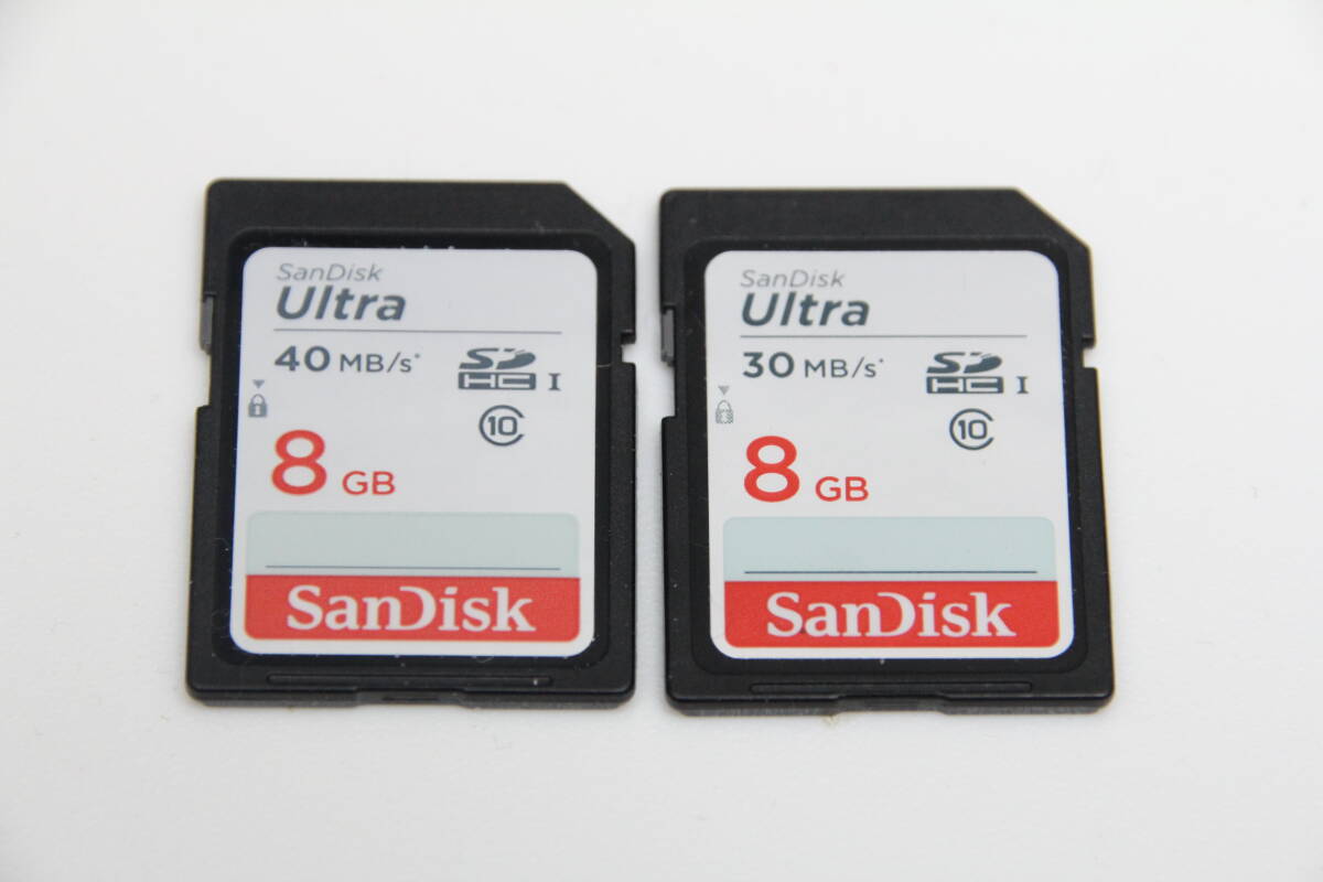 8GB SDHC card SanDisk Ultra class10 *2 pieces set *