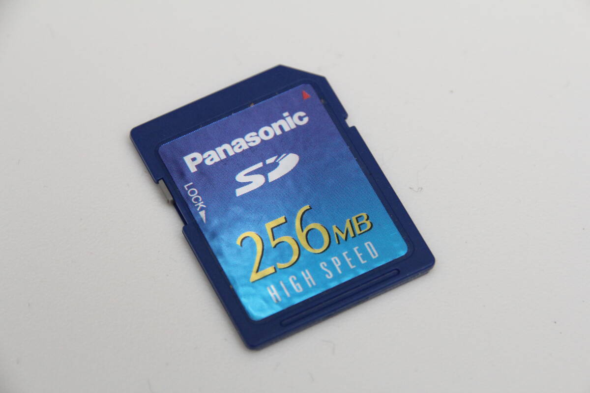 256MB SDカード Panasonic パナソニック HIGH SPEEDの画像1