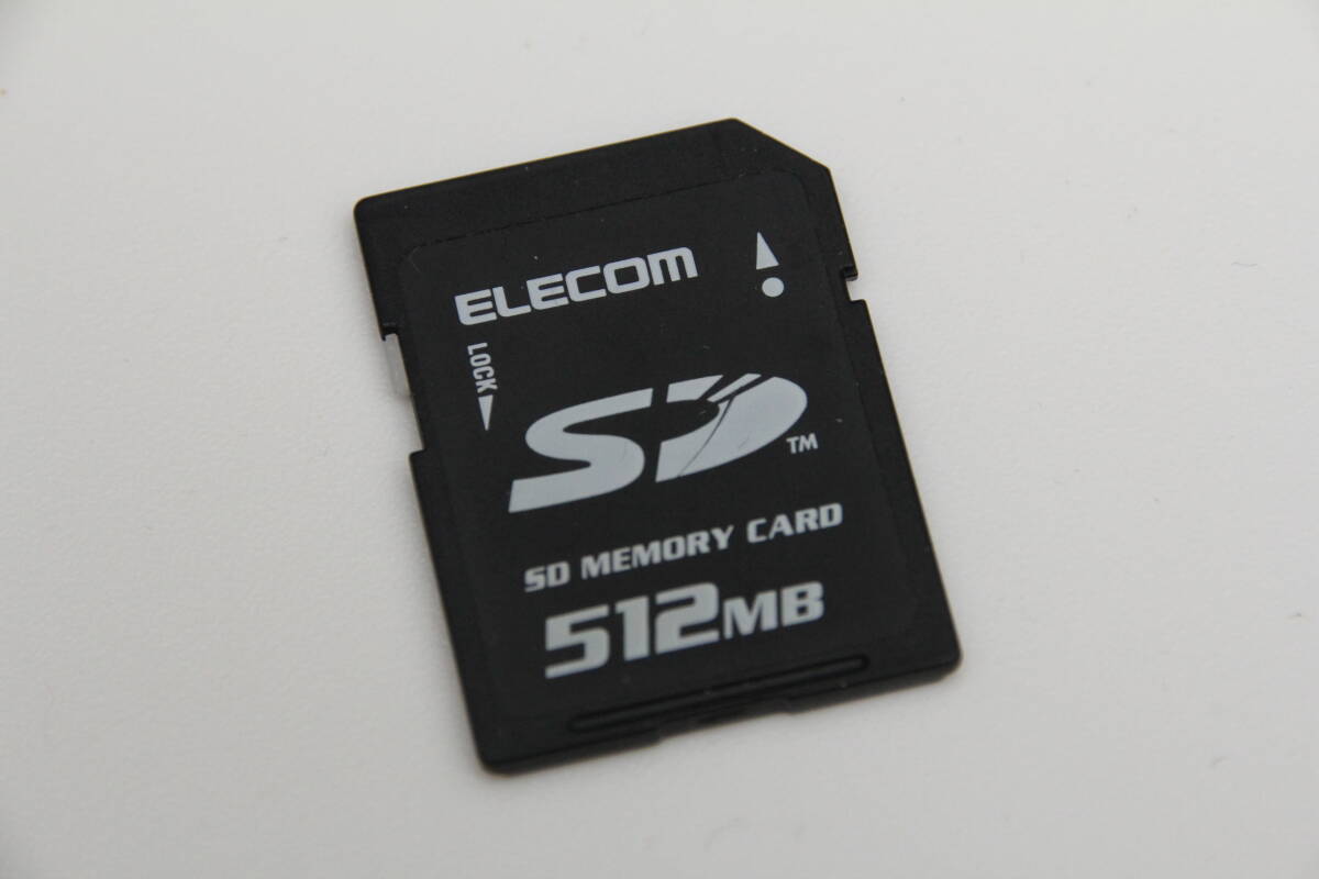 512MB SDカード ELECOM_画像1