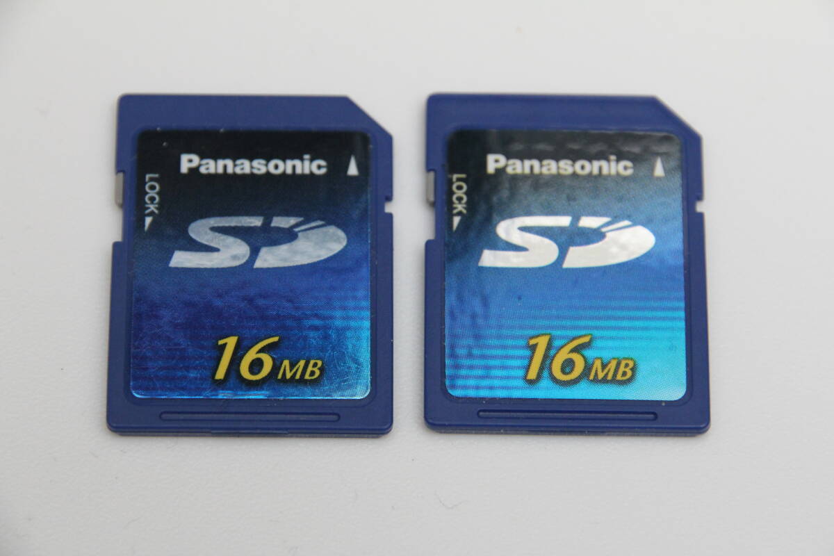 16MB SD карта Panasonic *2 шт. комплект *
