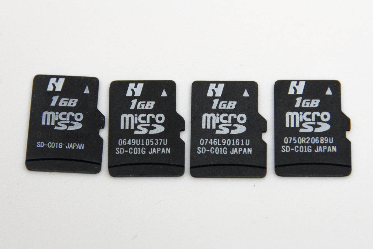 1GB microSDカード ●4枚セット●の画像1