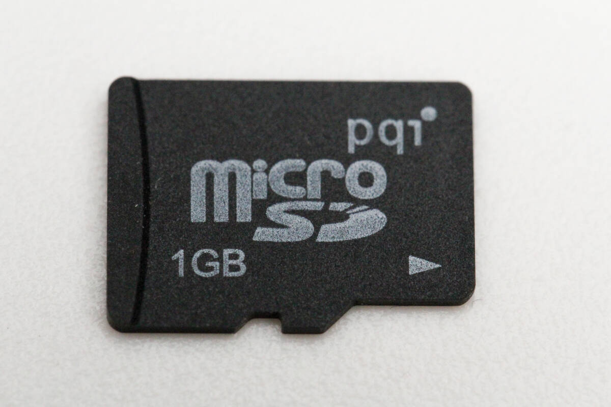 1GB microSDカード　pqi_画像1