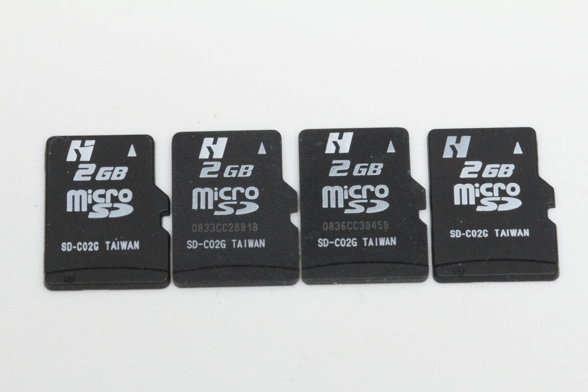 2GB microSDカード N ●4枚セット●の画像1