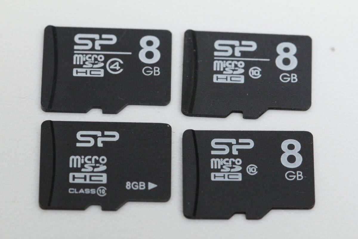 8GB microSDHCカード SanDisk　●4枚セット●_画像1