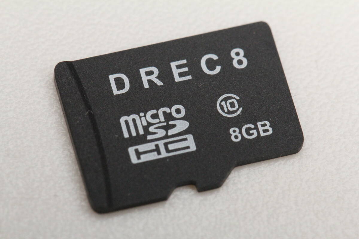 8GB microSDHCカード 　DREC8_画像1