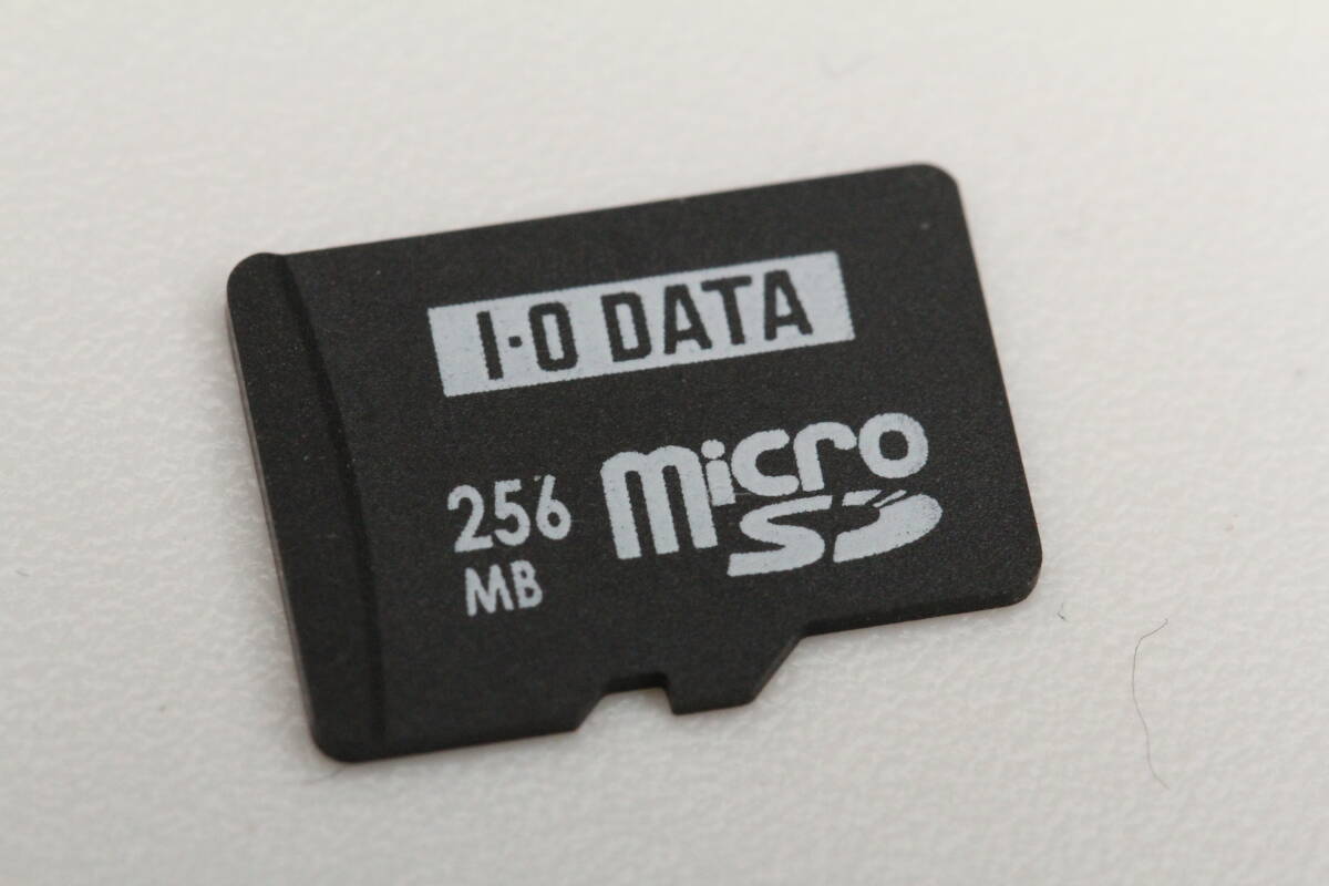 256MB micro SDカード i O DATAの画像1