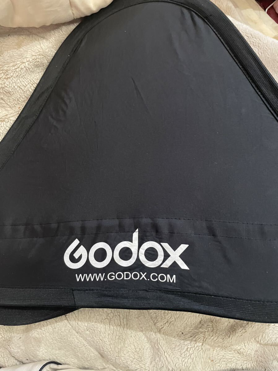 GODOX S型ブラケット、グリップホルダーハンドル付ブラケットとソフトボックスの画像6