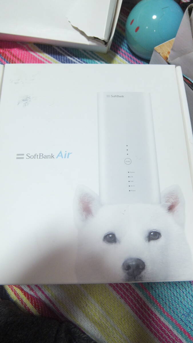 R060410　断捨離　処分「SOFTBANK　Air　タワー型1　動作未確認」　保管品 USED_画像4