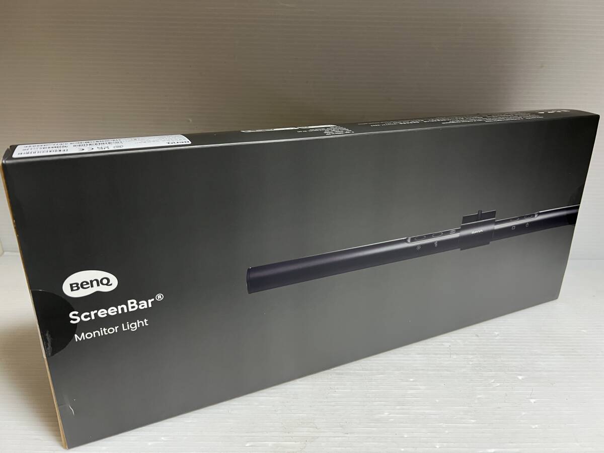 【新品・未開封】BenQ ScreenBar AR17 スクリーンバー モニター 掛け式ライト デスクライト monitor lamp モニターライト ブラック 24年製の画像1