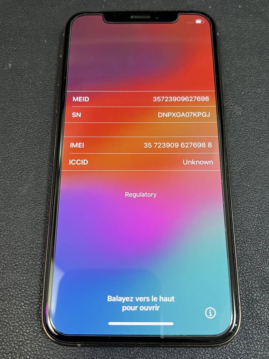 6630円 まあ美品かな? 初期化 ログアウト iPhone XS 256GB 6630円 まあ美品かな? 初期化 ログアウト iPhone XS 256GB