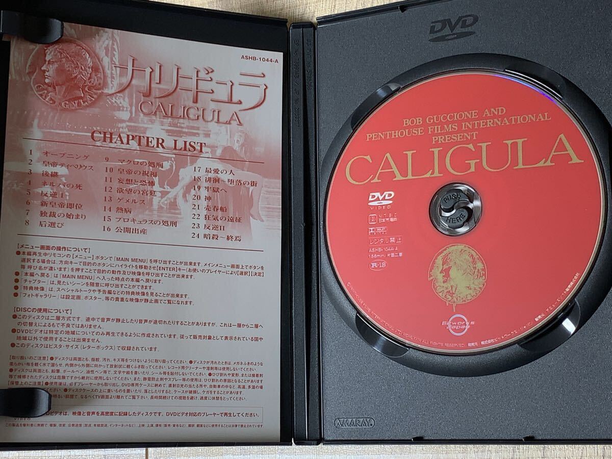 カリギュラ CALIGULA ヘア解禁版 コンプリート BOX DVD2枚組 帯付き_画像7