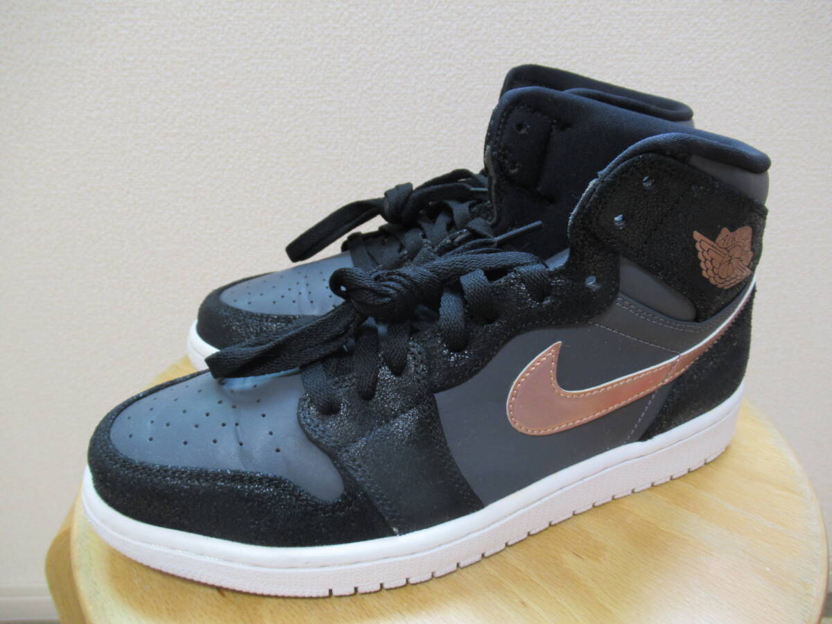 ★NIKE AIR JORDAN 1 エアー ジョーダン 1 RETRO HIGH 332550-016 ブラック 27.0ｃｍ★の画像1