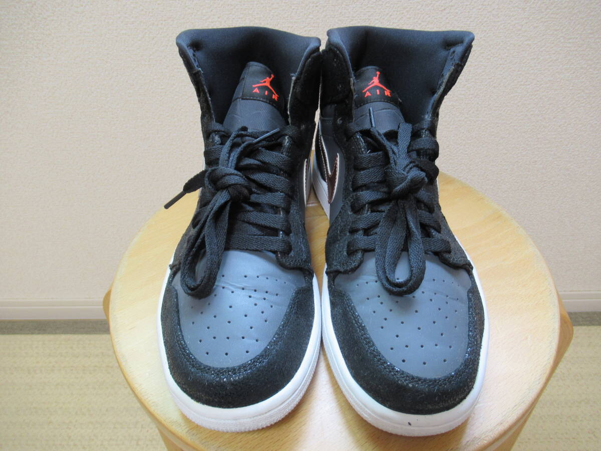 ★NIKE AIR JORDAN 1 エアー ジョーダン 1 RETRO HIGH 332550-016 ブラック 27.0ｃｍ★の画像5