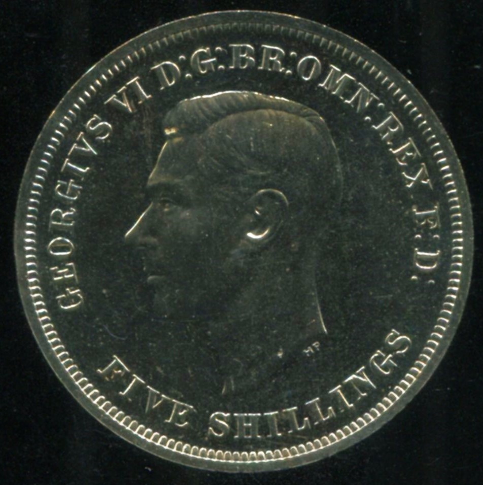 イギリス １クラウン白銅貨(1951) プルーフライク / KM： 880 / 重量： 28.28 グラム _画像1