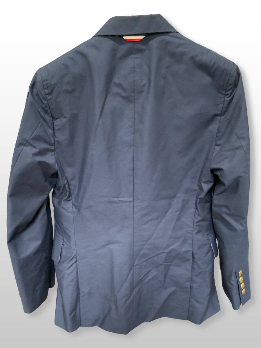 ●モンクレール ガム・ブルー MONCLER GAMME BLEU テーラードジャケット ネイビー 紺 ※小さめサイズですの画像2