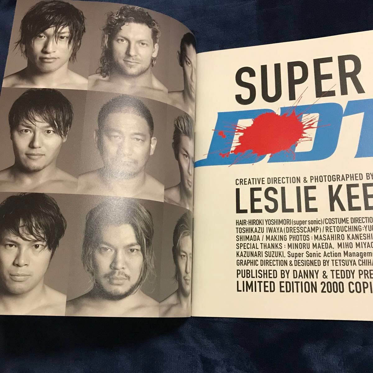 【美品】DDTプロレス 写真集 レスリーキー LESLIE KEE SUPER