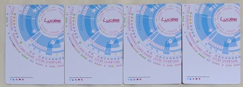 Lycee リセ 癒しの龍血 ミナギ プロモ ホロ 4枚セット_画像2