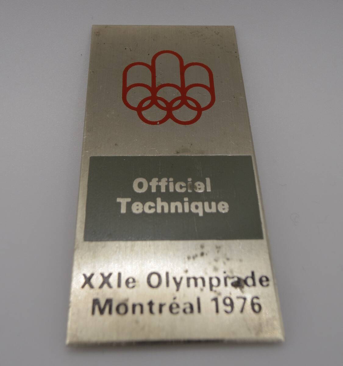 1976 モントリオール五輪 識章★非売品★オリンピック★ビンテージ品の画像2