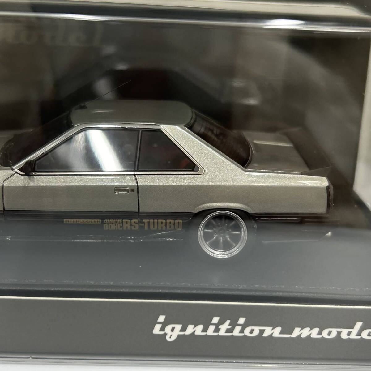 未使用 ignitionmodel イグニッションモデル Nissan SKYLINE 2000 RS-X Turbo-C (R30) SILVER 0129 ミニカー 1/43 日産 スカイラインの画像2