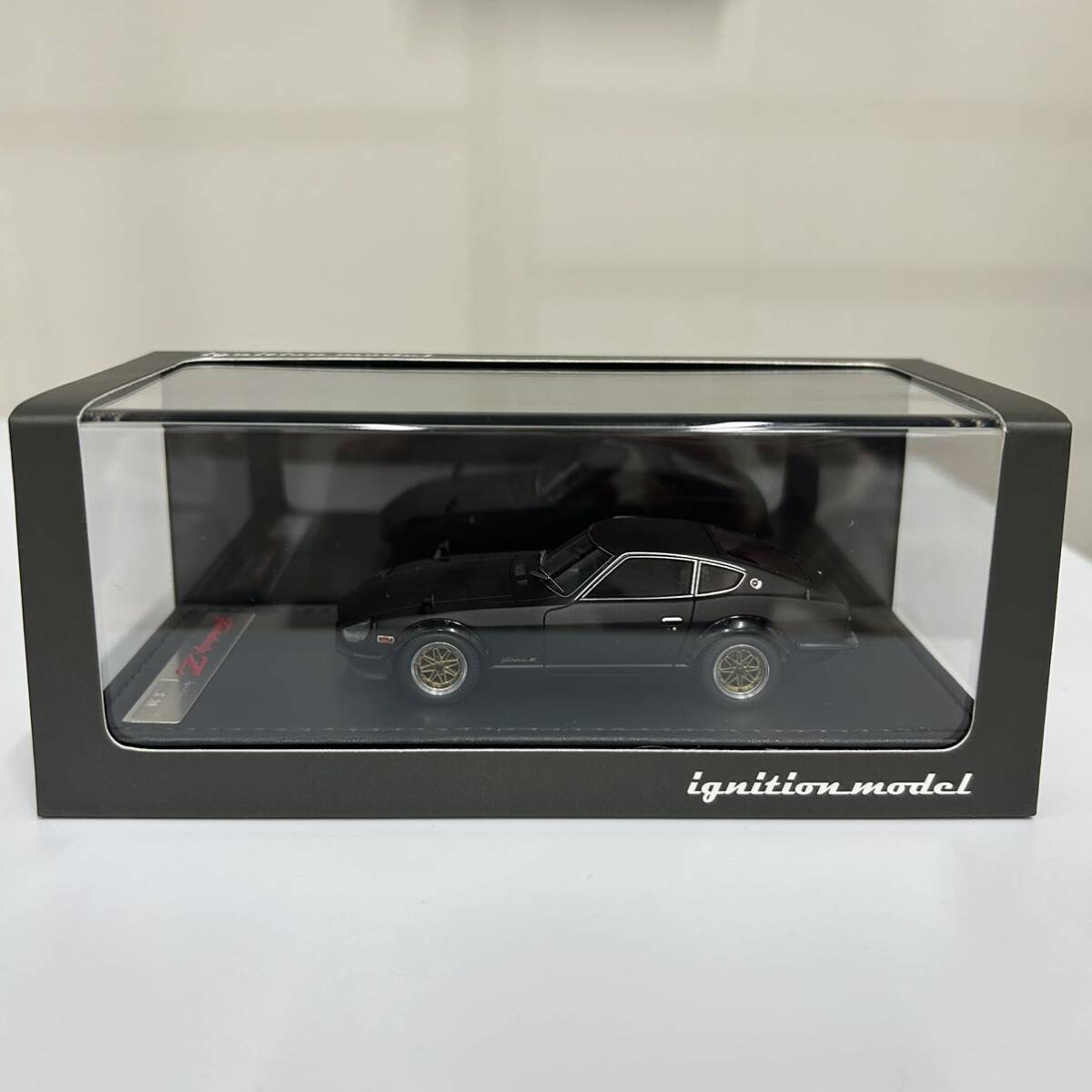 未使用 ignition model Nissan FAIRLADYZ (S30) MATTE BLACK 0025 イグニッションモデル ミニカー 1/43 日産 の画像1