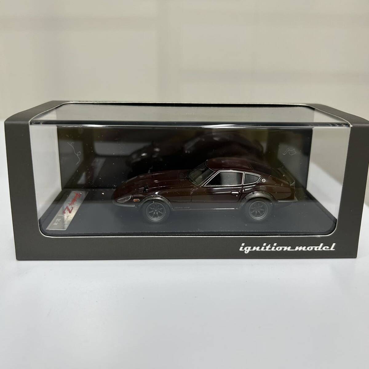 未使用 ignition model Nissan FAIRLADYZ-G (HS30) Maroon 0026 ミニカー フェアレディZ 1/43 日産 の画像1