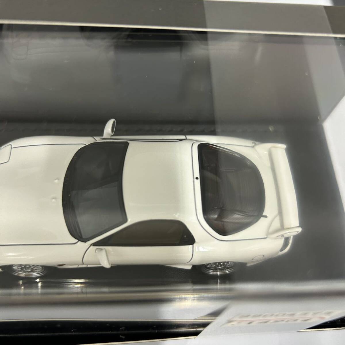 未使用 ignition model MAZDA RX-7 (FD3S) Type RS White 0203 マツダ ミニカー 1/43 イグニッションモデル の画像4