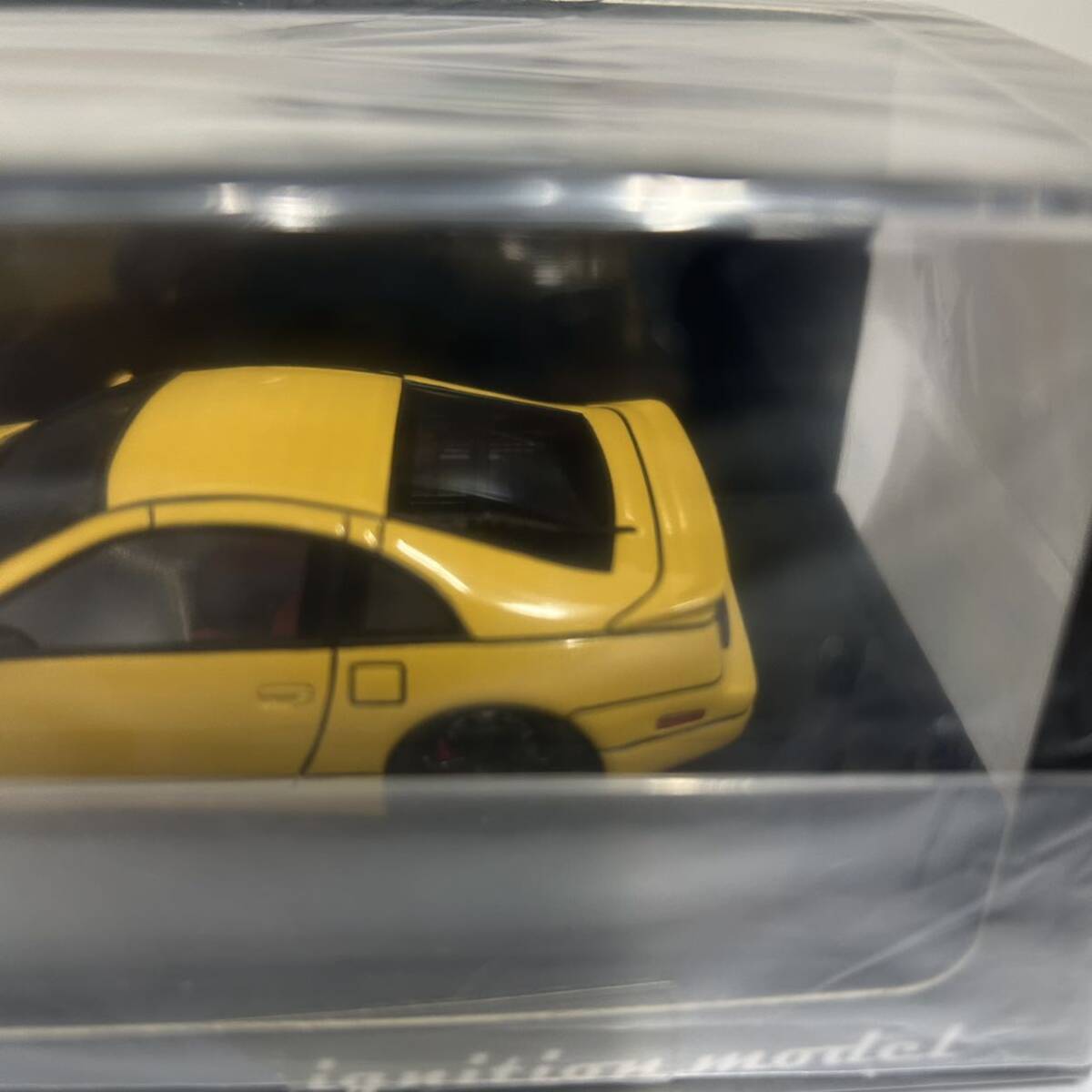 未使用 ignition model Nissan FAIRLADYZ (Z32) yellow 0427 イグニッションモデル ミニカー 1/43 日産 フェアレディZの画像6
