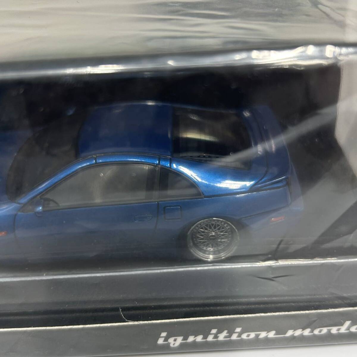 未使用 ignition model Nissan FAIRLADYZ (Z32) BLUE 0426 イグニッションモデル ミニカー フェアレディZ 1/43スケールの画像2
