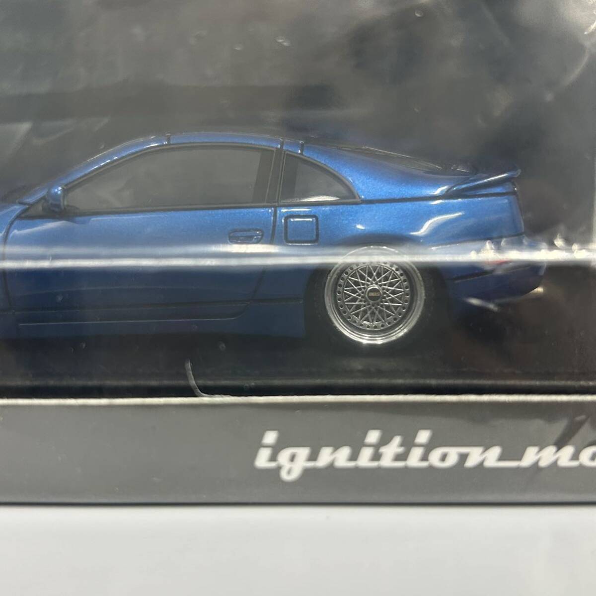 未使用 ignition model Nissan FAIRLADYZ (Z32) BLUE 0426 イグニッションモデル ミニカー フェアレディZ 1/43スケールの画像7