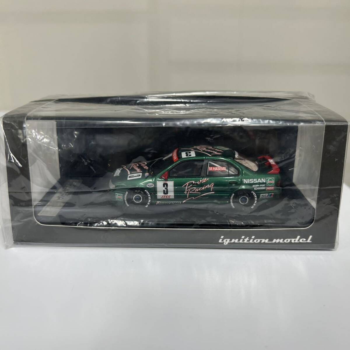 未使用 ignition model Nissan PRIMERA (#3) 1994 JTCC 1849 プリメーラ ミニカー 1/43スケール の画像1