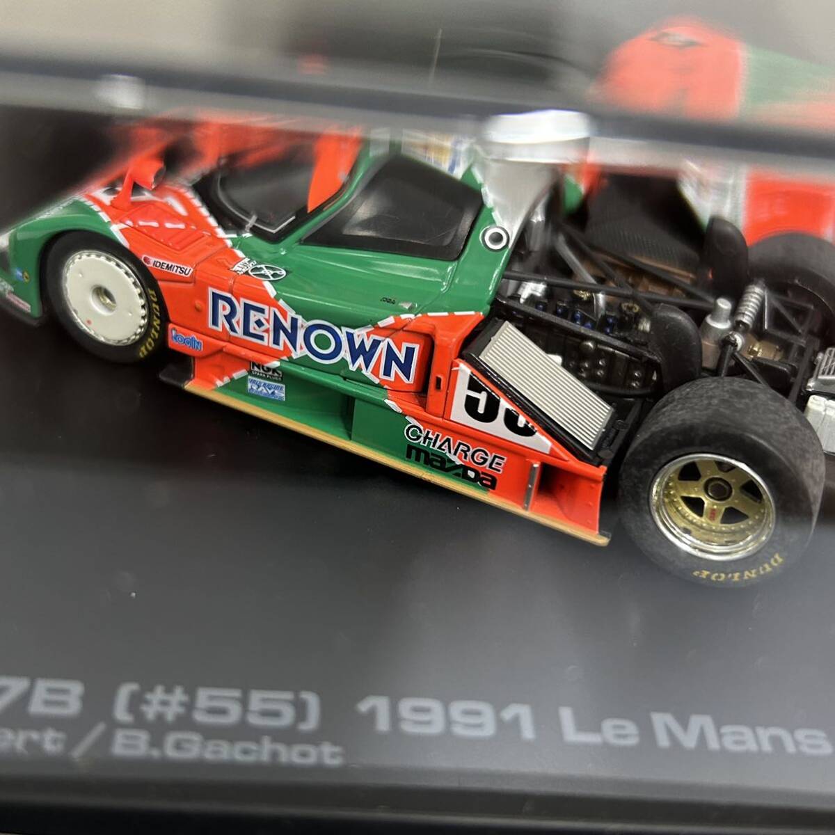 未使用 hpiracing MAZDA 787B '91 LE MANS 24 HOURS WINNER 937 マツダ ミニカー 1/43 スケールの画像2