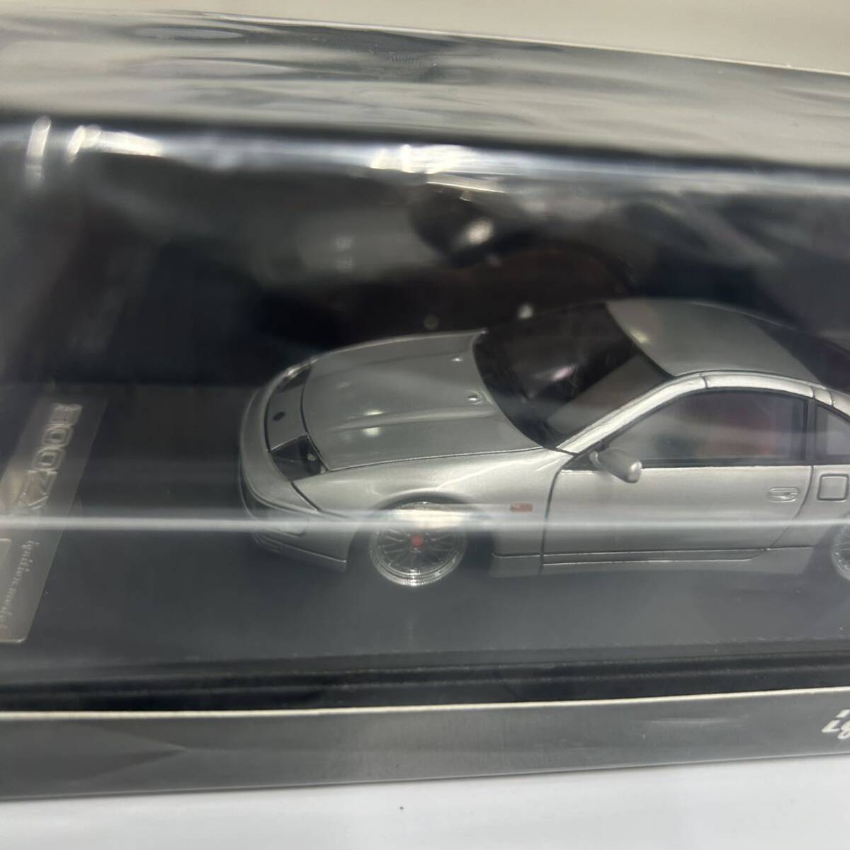 未使用 ignition model Nissan FAIRLADYZ (Z32) SILVER 0424 日産 イグニッションモデル フェアレディZ ミニカー 1/43スケール の画像3