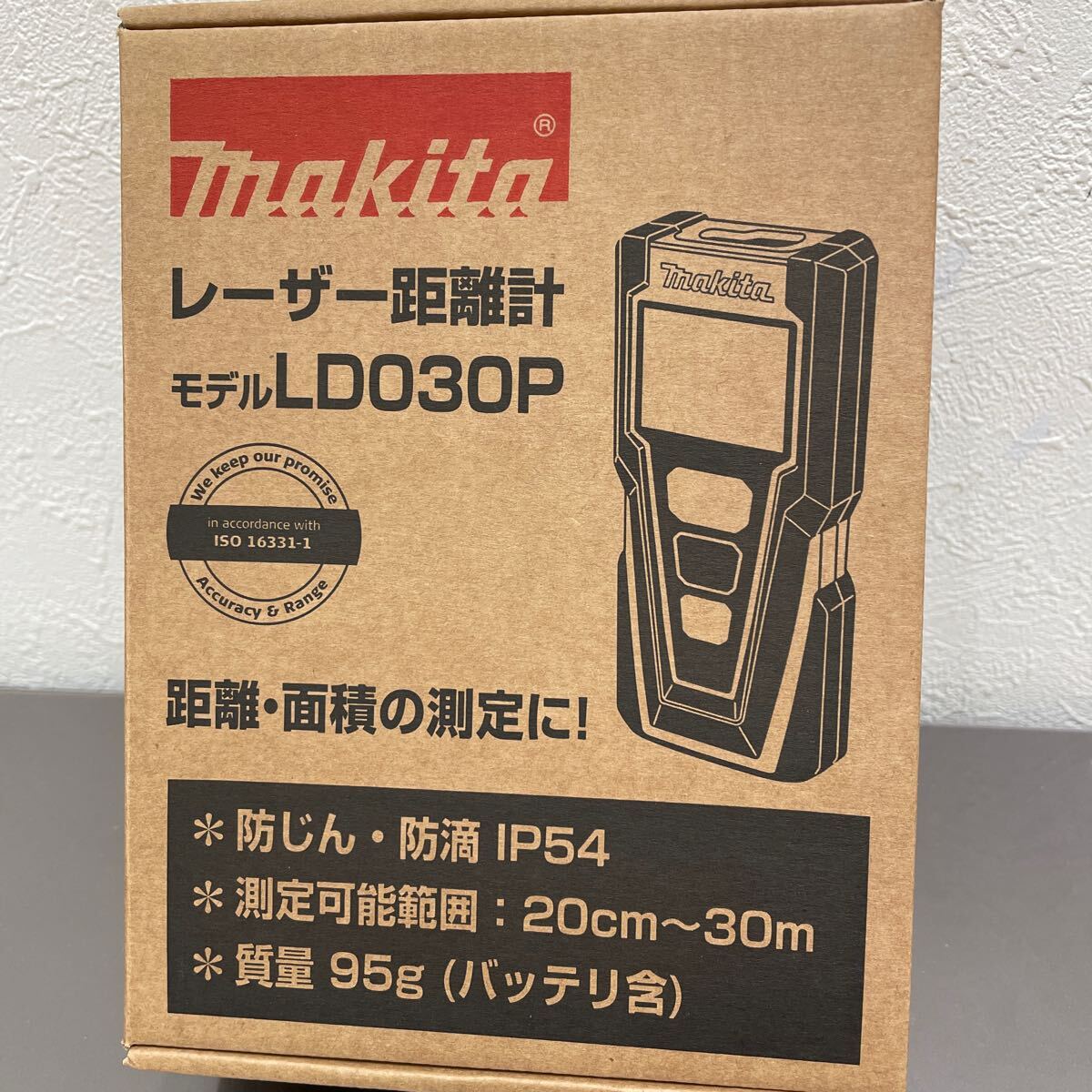 ♪♪【18526】 makita マキタ レーザー距離計 LD030P 美品 作動確認済♪♪_画像1