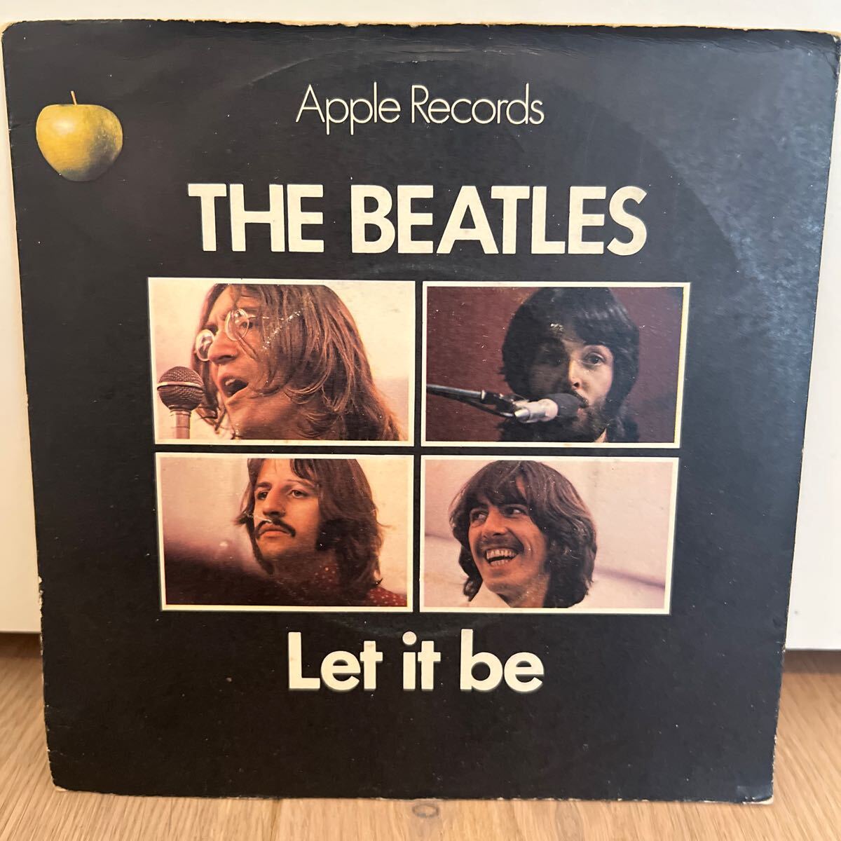 UKオリジナル 両面1U b面修正マト 7インチシングル BEATLES ビートルズ LET IT BE レット イット ビー EP の画像1