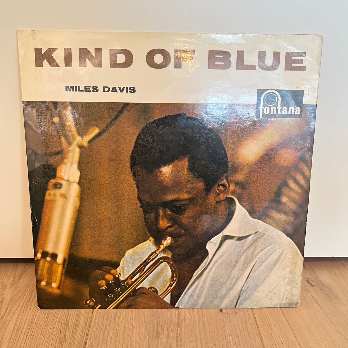 フランス1960モノ盤　miles davis kind of blue マイルスデイヴィス　マイルスデイビス　カインドオブブルー　LP レコード　mono
