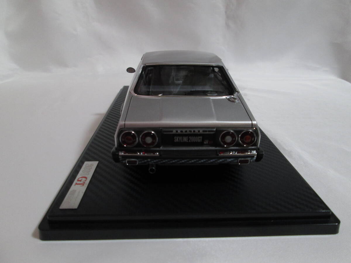  ignition model 1/18 Nissan Skyline GT-ES Silver[ new goods ]