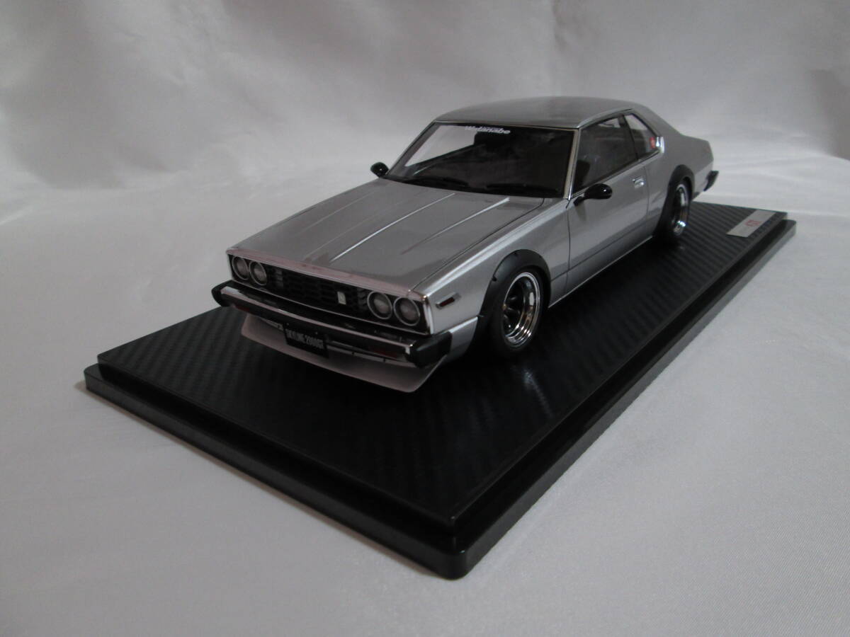 イグニッションモデル　1/18　日産　スカイライン　GT-ES Silver【新品】_画像8