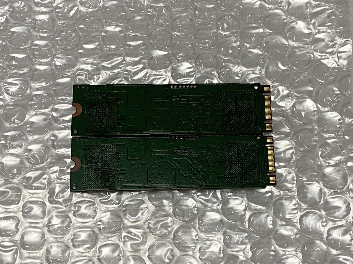 【起動2回 使用0時間】 SAMSUNG ☆ MZNTN512HDJH M.2 SSD 512GB ☆ 2枚 ☆ 正常 ①の画像2