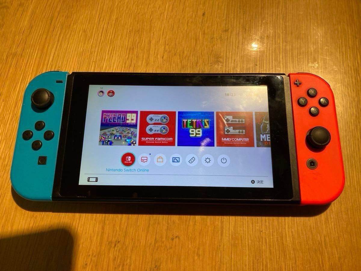 【Joy-Conスティック新品・動作確認済】Nintendo Switch本体とJoy-Conセット