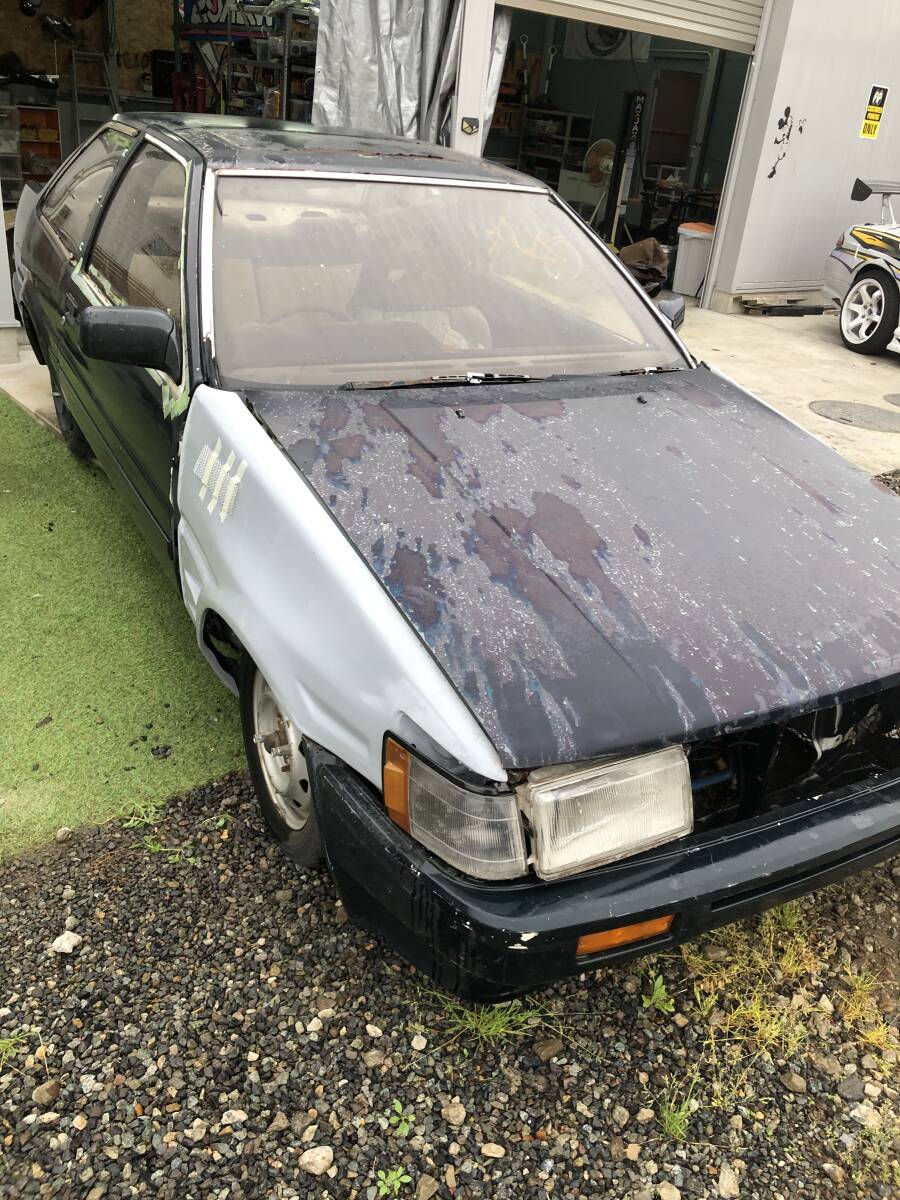 AE86　書類あり　エンジンミッションなし_画像2