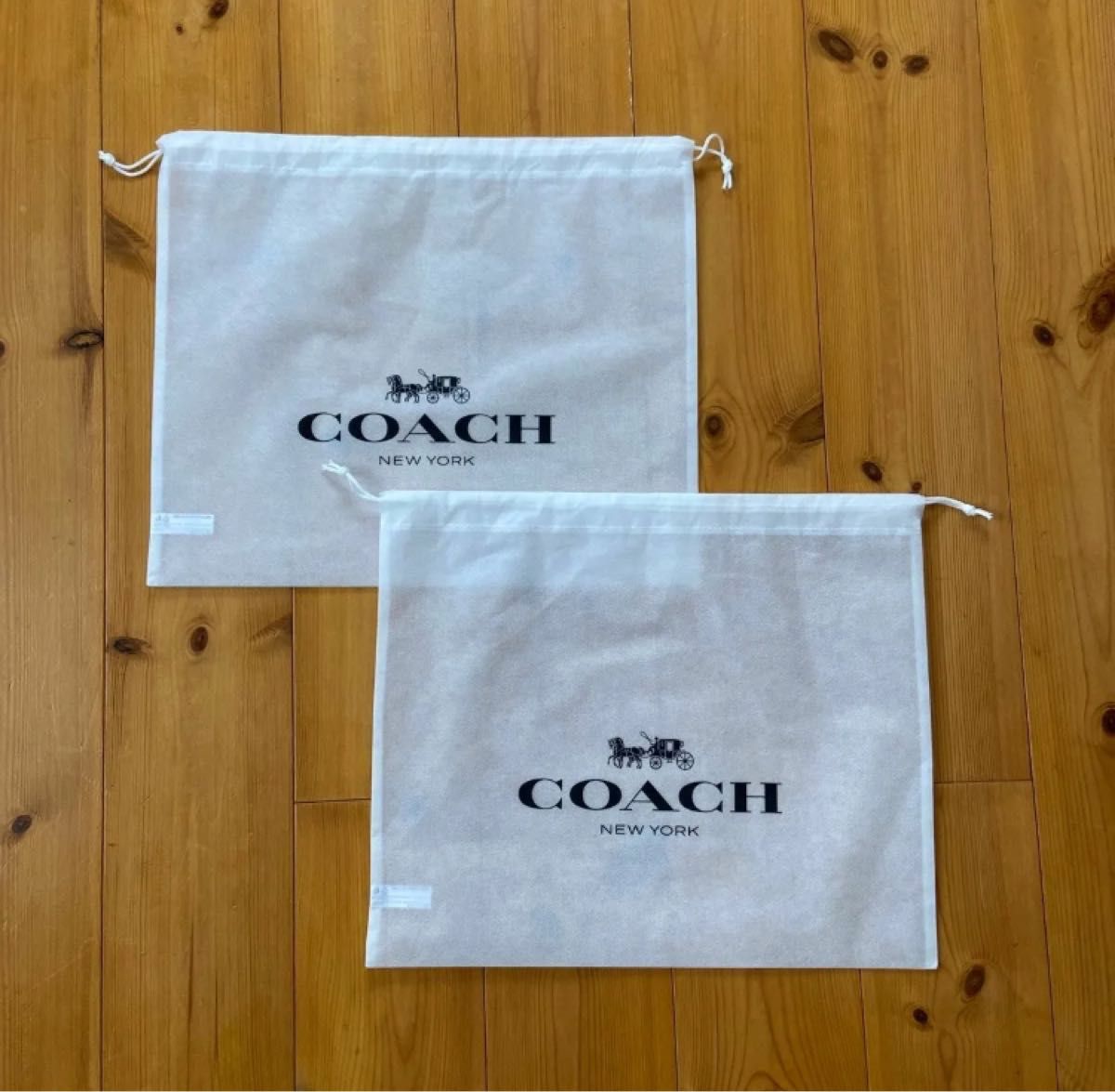 coach  コーチ　保管袋　保存袋　2枚