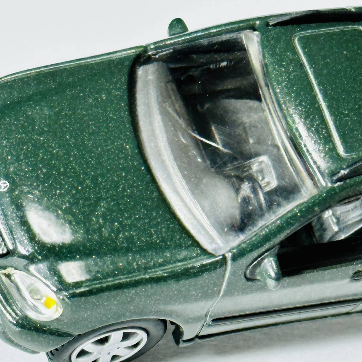 YUJIN REAL-X ミニチュアカーコレクション 1/72SCALE / MELCEDES-BENZ ML Metalic Green_画像3