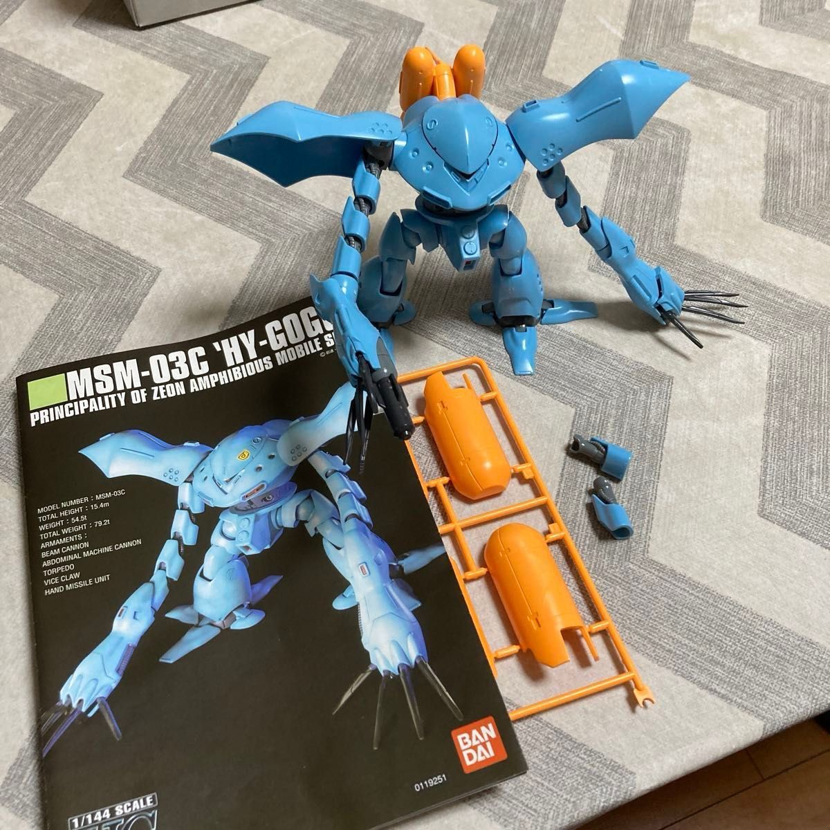HGガンプラ ハイゴック 組立品 機動戦士ガンダム ジャンク HGガンプラ ハイゴック 組立品 機動戦士ガンダム ジャンク