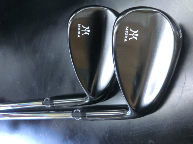 まとめて2本■日本未発売☆三浦技研 miura US TOUR WEDGE BLACK■52°58°■newDG120■ FLEX Sの画像1