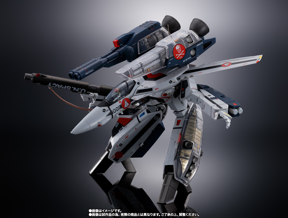 即決 未開封 BANDAI DX超合金 劇場版 VF-1S ストライクバルキリー （一条輝機） メカニックエディション バンダイ 魂ネイション 2023_画像3