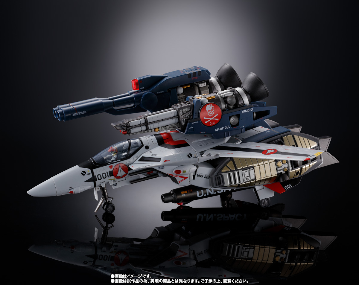 即決 未開封 BANDAI DX超合金 劇場版 VF-1S ストライクバルキリー （一条輝機） メカニックエディション バンダイ 魂ネイション 2023_画像4