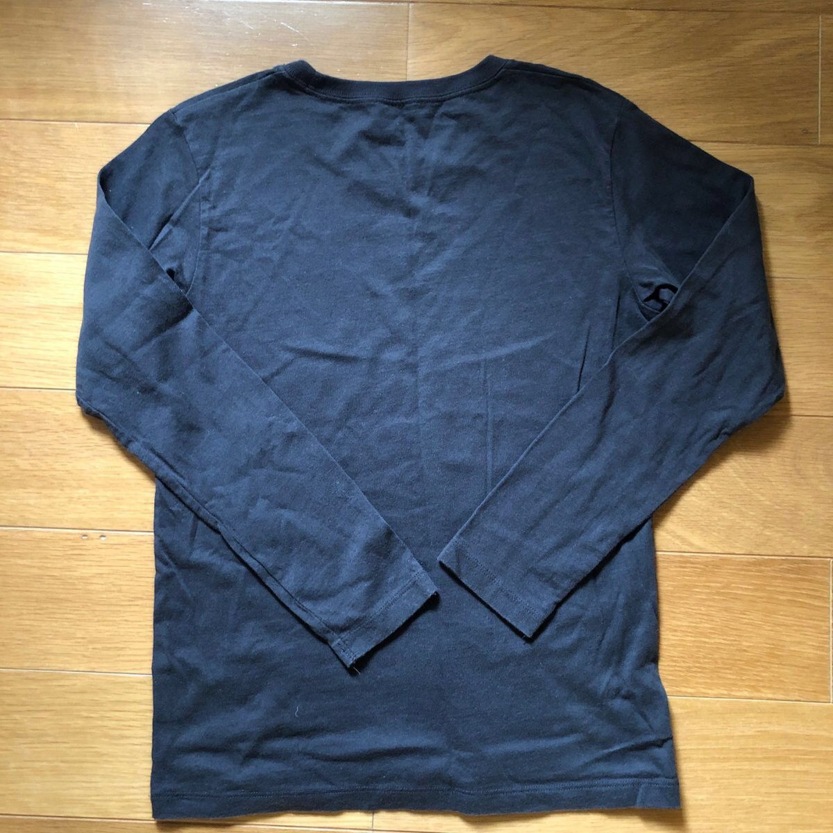 無印良品　キッズ　ロング Tシャツ　140cm綿100% グレー